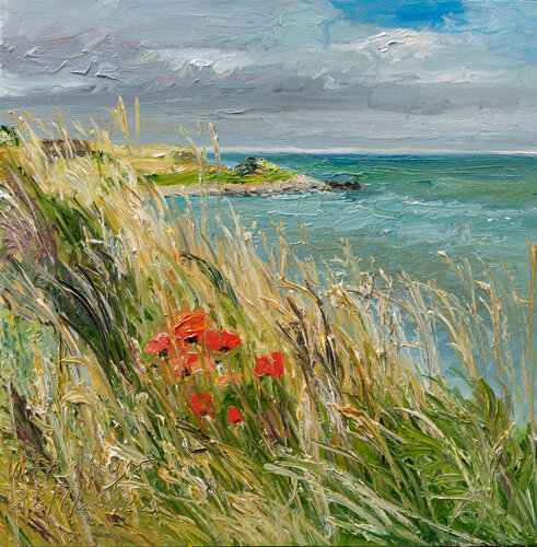 Vejsnaes Nakke/ Ærø di Ute Meyer, Pittura in vendita su Singulart