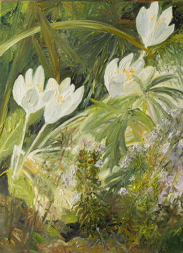 Colchicum di Ute Meyer, Pittura in vendita su Singulart