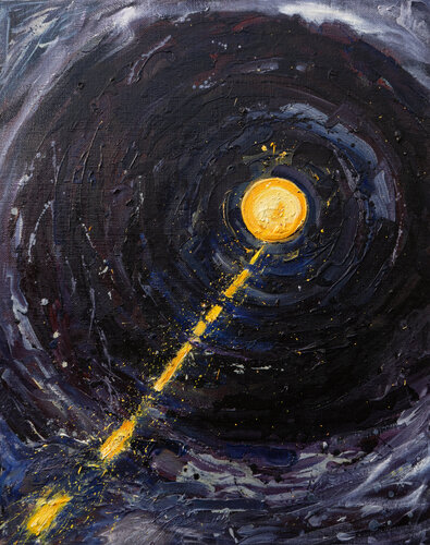 Spotlight by Ute Meyer, 油畫 for Sale on Singulart