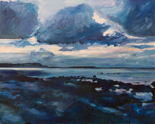 Sommerabend di Ute Meyer, Pittura in vendita su Singulart