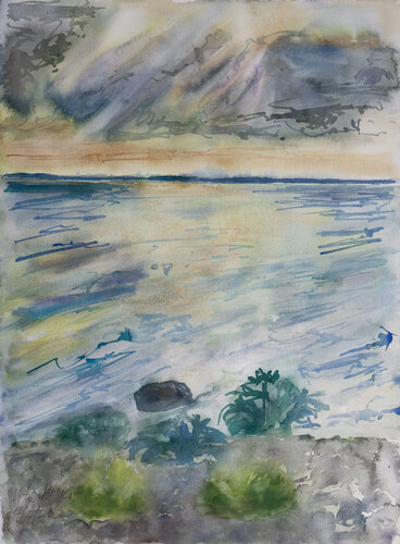 Ostsee / Jørbæk / Ærø von Ute Meyer, Malerei kaufen auf Singulart