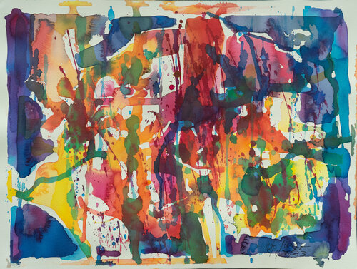 Flowing 11 de Ute Meyer, Pintura a la venta en Singulart