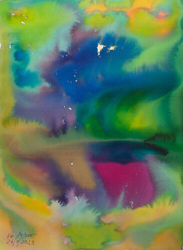 Flowing 12 de Ute Meyer, Pintura a la venta en Singulart