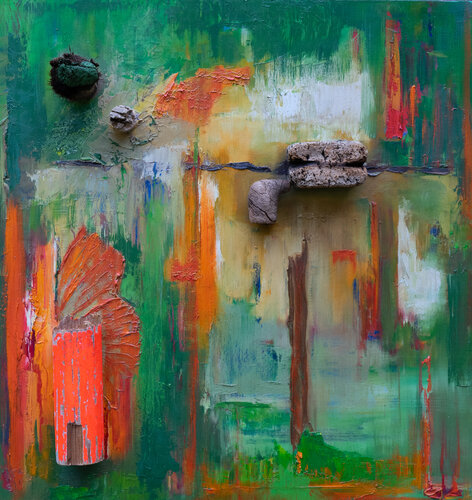 Pfeife by Ute Meyer, Painting for Sale on Singulart