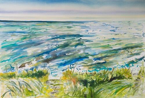 Ostsee / Vejsnæs / Ærø von Ute Meyer, Malerei kaufen auf Singulart