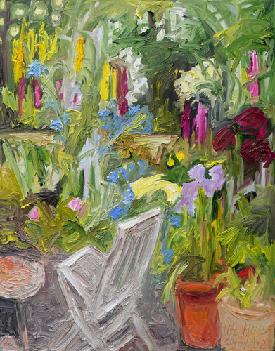 Hochsommer I by Ute Meyer, 油畫 for Sale on Singulart