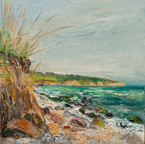Ostsee / Tranderup / Ærø by Ute Meyer, 油畫 for Sale on Singulart