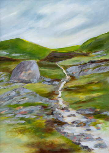 Cure Water/ Shetland van Ute Meyer, Schilderij te koop op Singulart