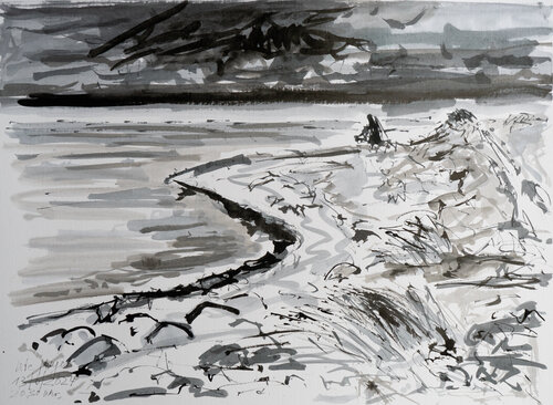 Ostsee / Ærø / Sct. Albert van Ute Meyer, Tekening te koop op Singulart