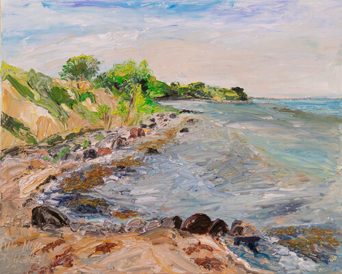 Sommertag / Blakstensodde / Ærø by Ute Meyer, Painting for Sale on Singulart