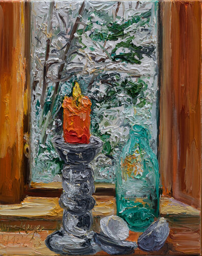Winterlicht von Ute Meyer, Malerei kaufen auf Singulart