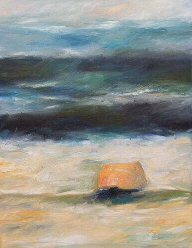 Ruhiger Stein I by Ute Meyer, Painting for Sale on Singulart