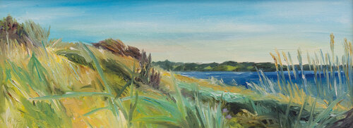 Blaue Ostsee / Nordborg par Ute Meyer, Peinture en vente sur Singulart