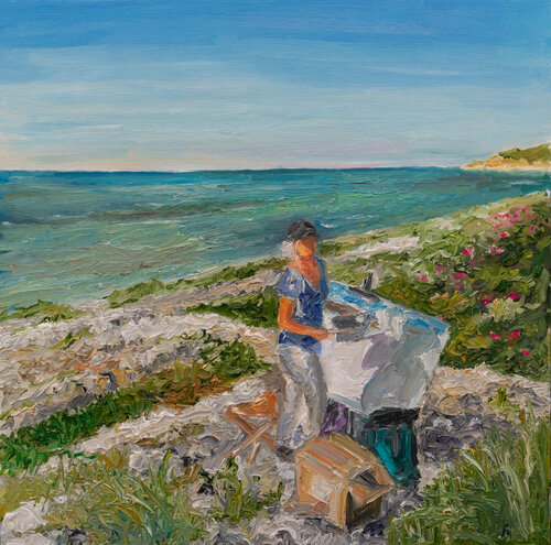 Joy of painting II van Ute Meyer, Schilderij te koop op Singulart