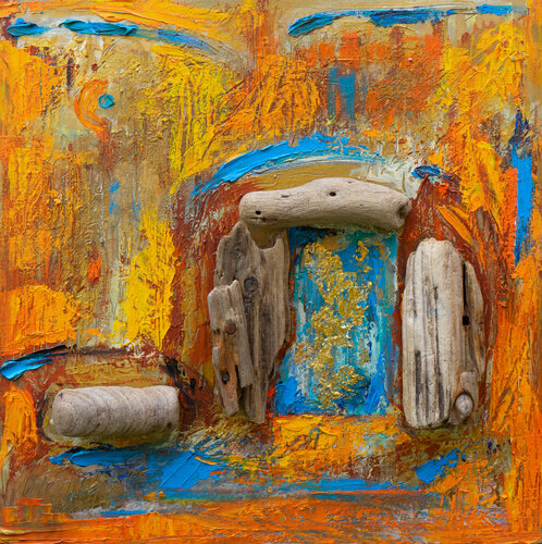 Tür by Ute Meyer, Painting for Sale on Singulart