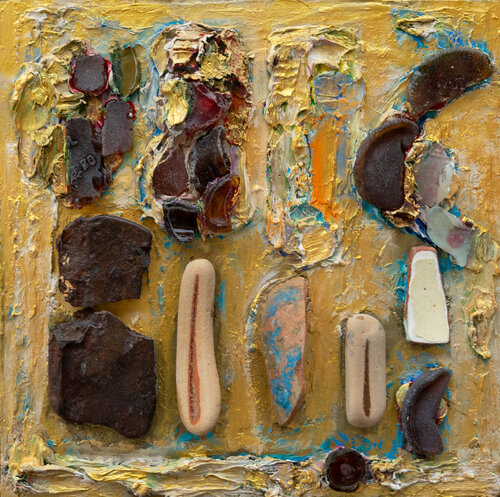 Polished by the sea van Ute Meyer, Schilderij te koop op Singulart