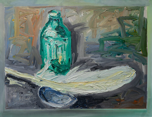 Weiße Feder par Ute Meyer, Peinture en vente sur Singulart