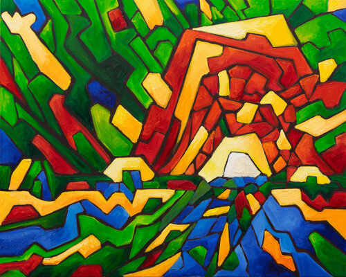 Calypso VI van Ute Meyer, Schilderij te koop op Singulart
