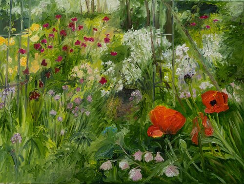 Mohn von Ute Meyer, Malerei kaufen auf Singulart