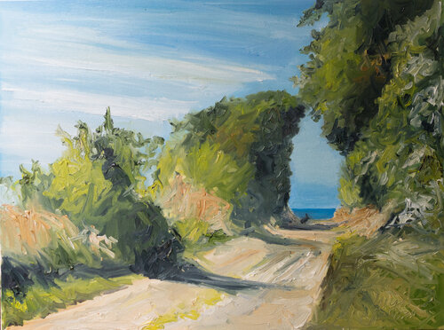 Sommertag / Ærø by Ute Meyer, Painting for Sale on Singulart