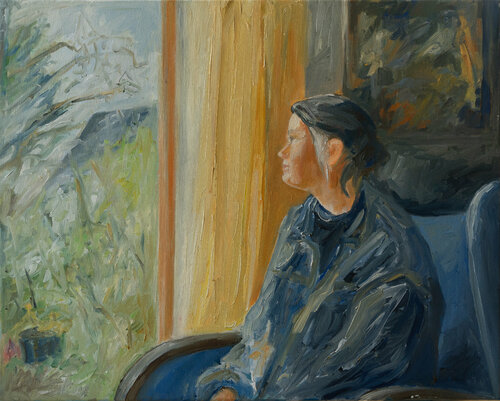 Blick aus dem Fenster Ute Meyer