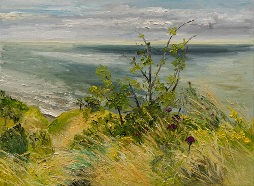 Sommerwind / Vittens Længe / Ærø di Ute Meyer, Pittura in vendita su Singulart