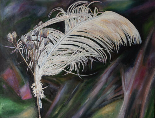 Feder IV di Ute Meyer, Pittura in vendita su Singulart