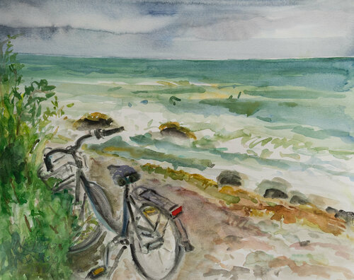 At the end of the road di Ute Meyer, Opera su carta in vendita su Singulart