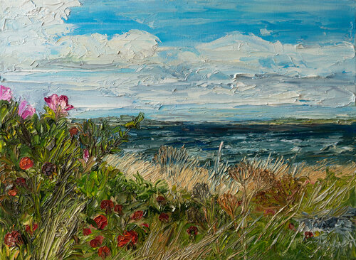 Næbbet / Ærø/ DK di Ute Meyer, Pittura in vendita su Singulart