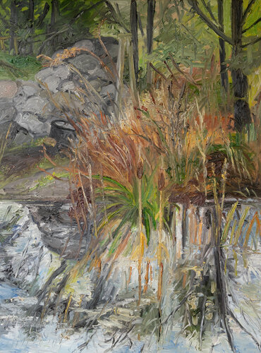 Rohrkolben de Ute Meyer, Pintura a la venta en Singulart