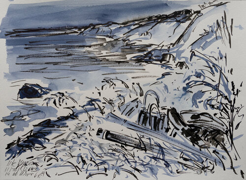 Ærø di Ute Meyer, Opera su carta in vendita su Singulart