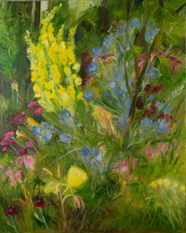 Garten im Juli I Ute Meyer
