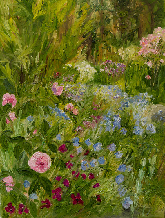 Rosen und Storchschnabel Ute Meyer