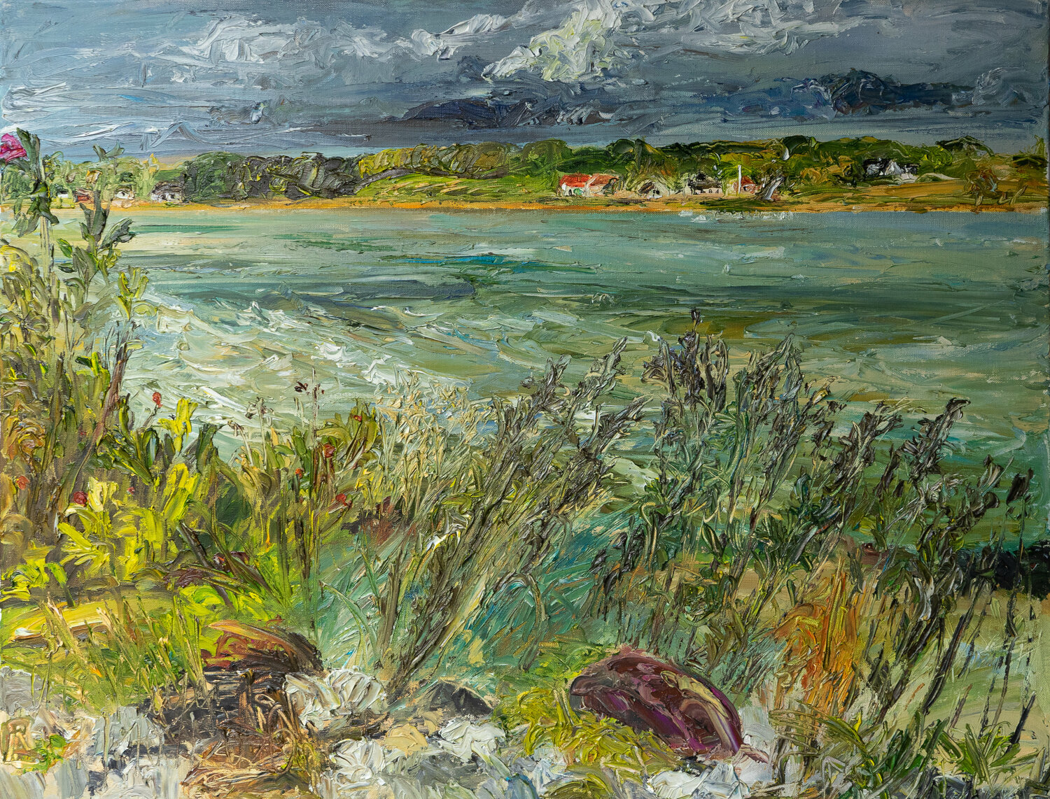 Windiger Tag / Borgnaes Bucht / Ærø Ute Meyer