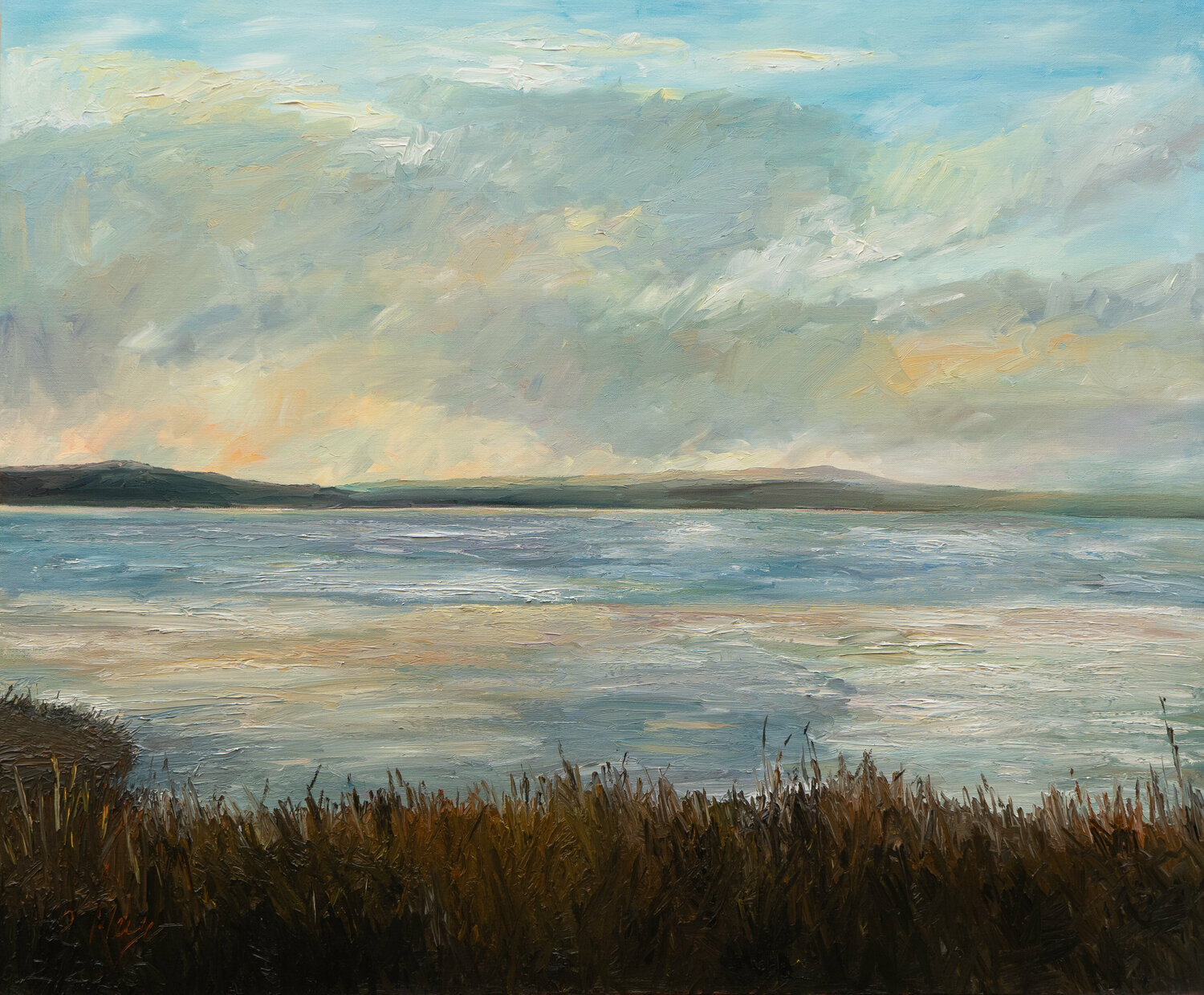 Abendlicht IV /  Gluss Water / Shetland Ute Meyer