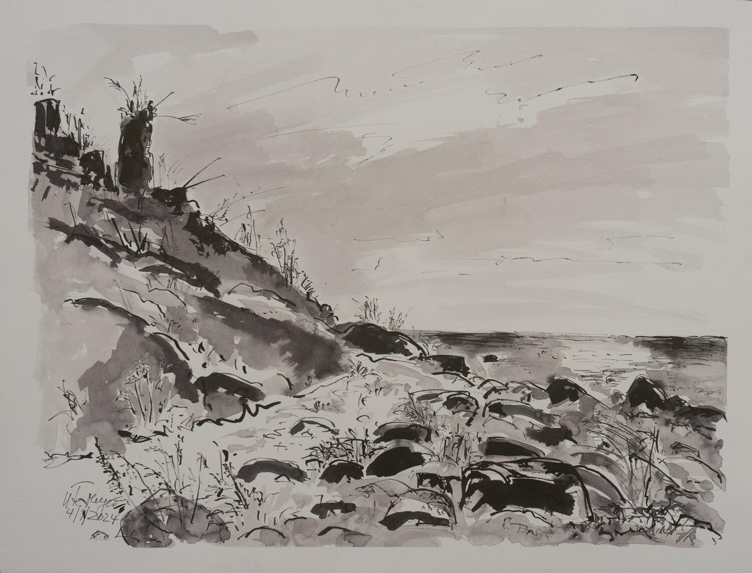 Morgenstimmung / Vejsnæs/ Ærø Ute Meyer