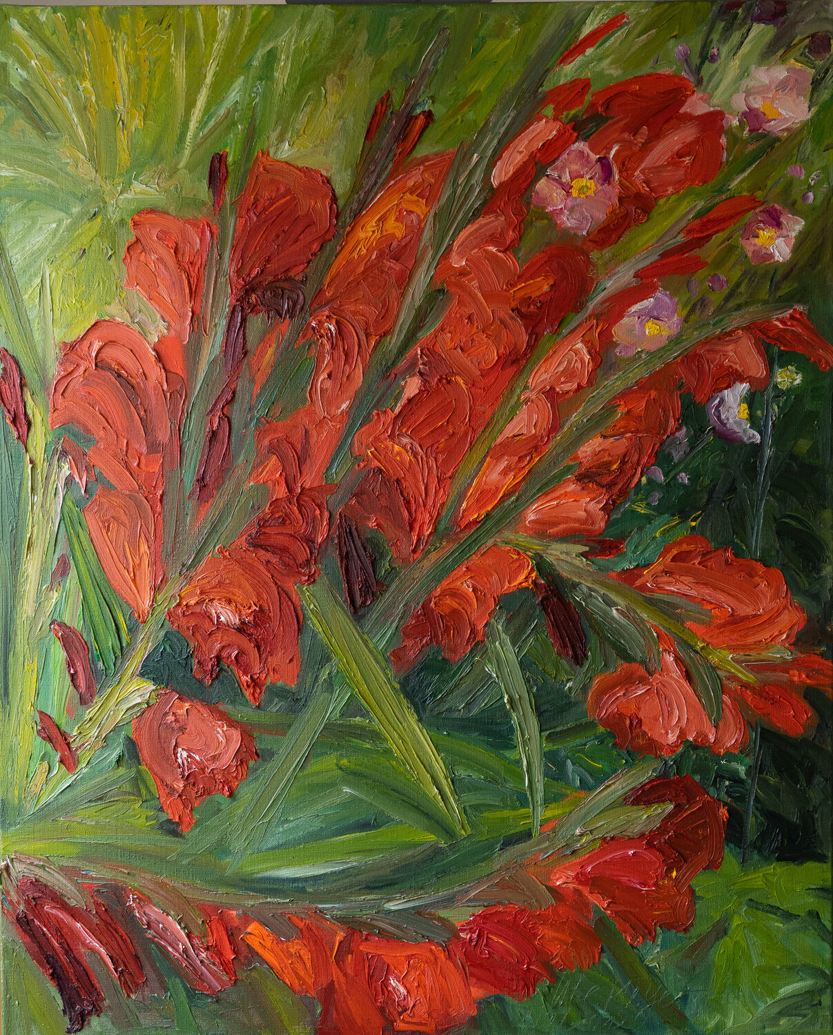 Gladiolen und Anemonen Ute Meyer