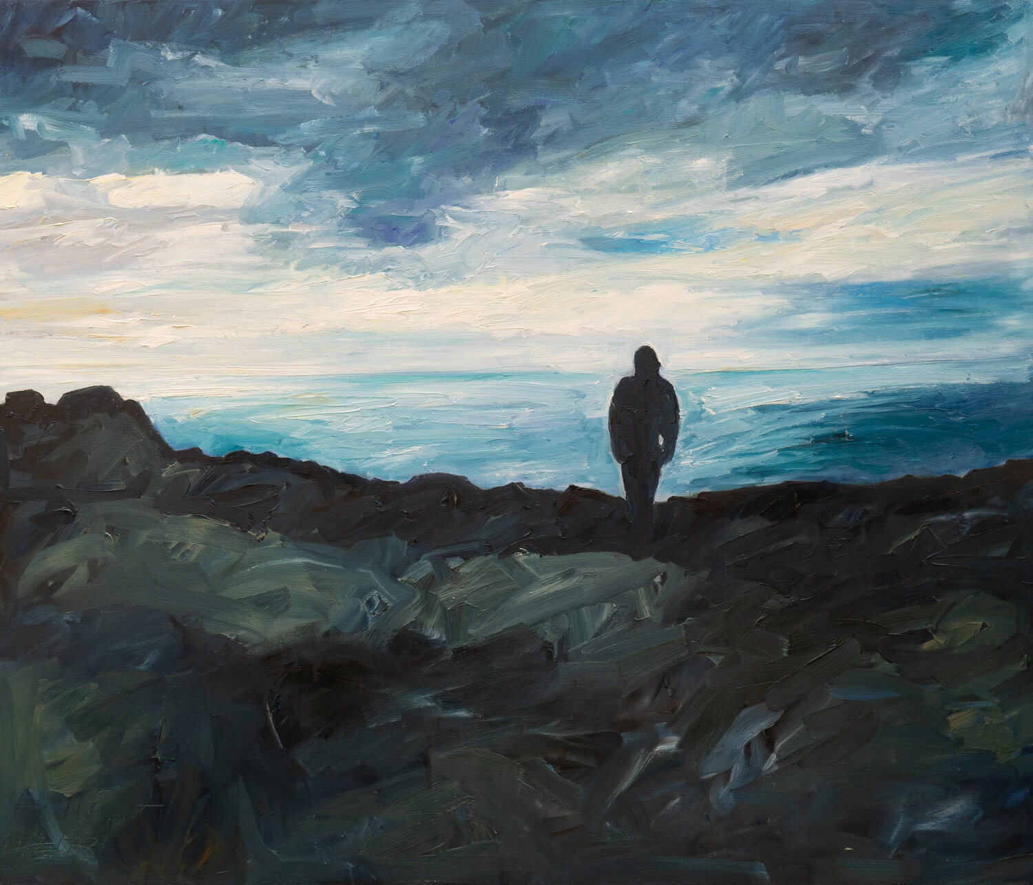 Blaue Stunde/Shetland Ute Meyer