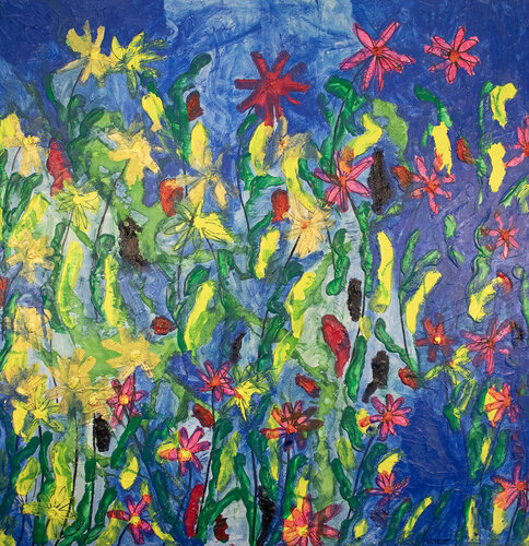 DAISY-2 van lou scheuermann, Schilderij te koop op Singulart