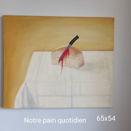 Notre pain quotidien von Richard Morgan, Malerei kaufen auf Singulart