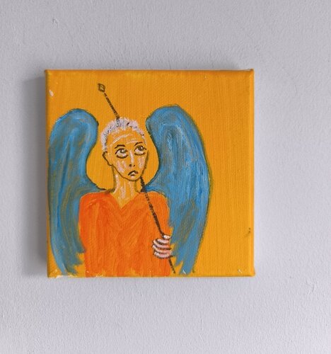 Little angel van Richard Morgan, Schilderij te koop op Singulart
