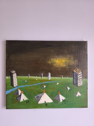 Blueprint for ? van Richard Morgan, Schilderij te koop op Singulart