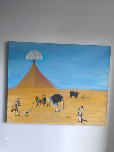 Horseman pass by by Richard Morgan, Painting for Sale on Singulart