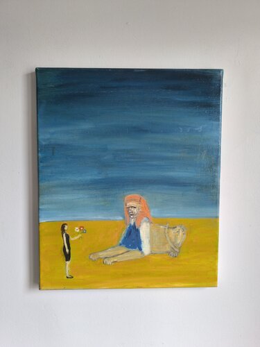 Sphinx di Richard Morgan, Pittura in vendita su Singulart