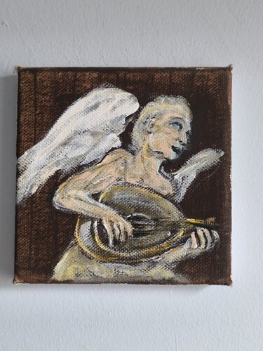 Old angel von Richard Morgan, Malerei kaufen auf Singulart