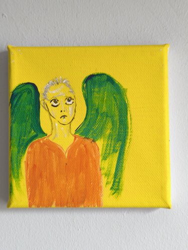 Little angel 2 di Richard Morgan, Pittura in vendita su Singulart