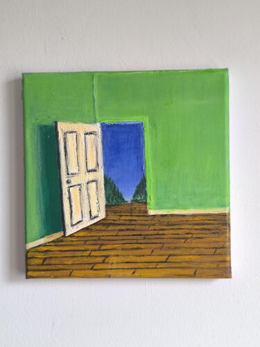 Interior/Exterior by Richard Morgan, 油畫 for Sale on Singulart