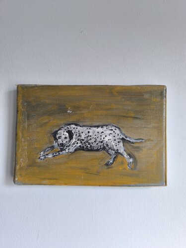 Sicilian dog di Richard Morgan, Pittura in vendita su Singulart