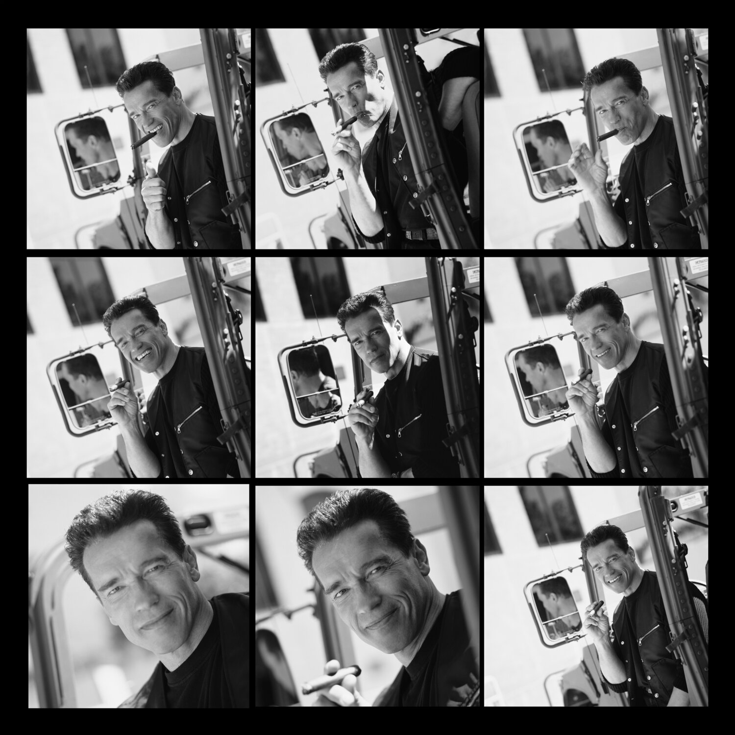Arnold Schwarzenegger - Collage Stephen Wayda