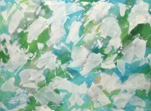 Mint Fusion von Kate Hessling, Malerei kaufen auf Singulart